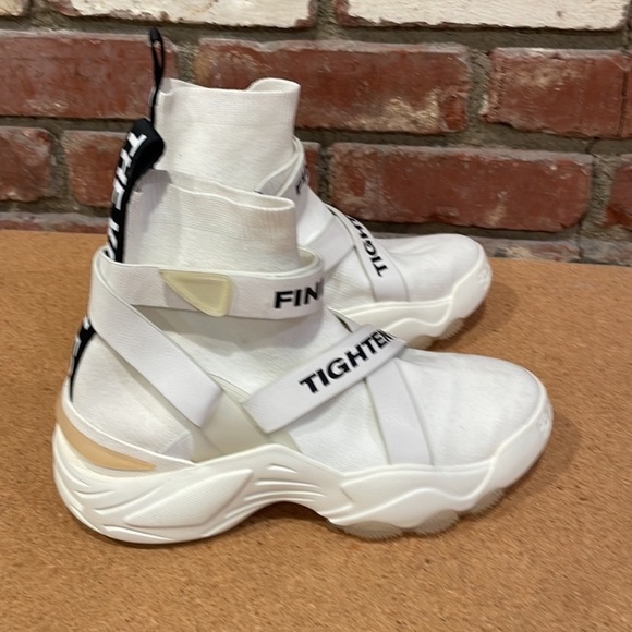 The Kooples x Slick Woods high top trainers luxury designer platform sneakers 40 - Picture 8 of 9